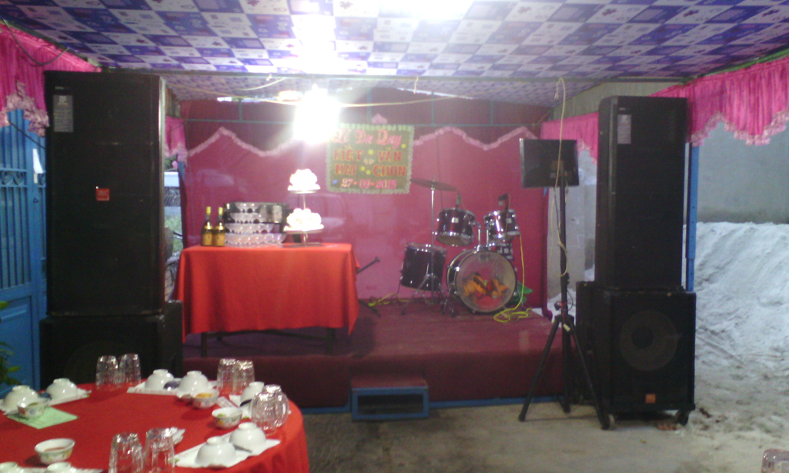 dich vu chuan bi am thanh cho dam cuoi